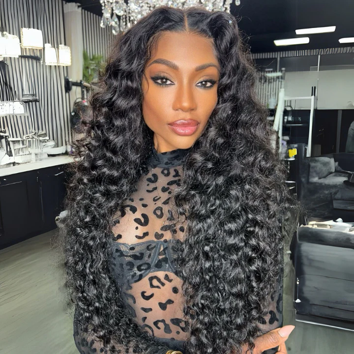$100 off full $100| 300% Density Luxury custom wigs Loose Wave Glueless Lace Wig Flash Sale - Image 5