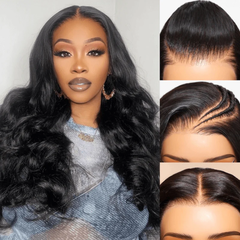 $139=28'' | 24H Fast Shipping Body Wave 13x6 Lace Front HD Transparent Lace Human Hair Wig Flash Sale (Only For US Orders) - Image 6