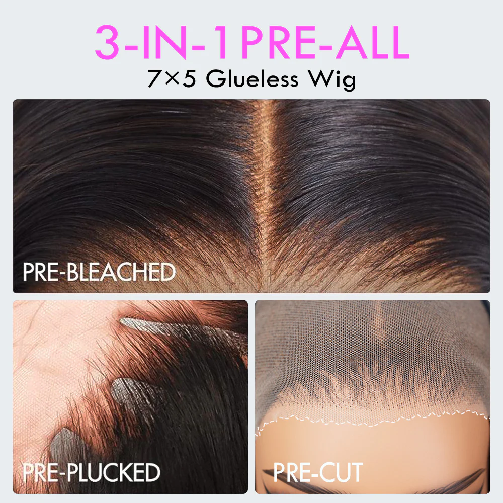 $119=28'' | 24H Fast Shipping Vibrant Blonde Highlights Colored Body Wave 7x5 Lace Closure Wig Flash Sale (only for US orders) - Image 7