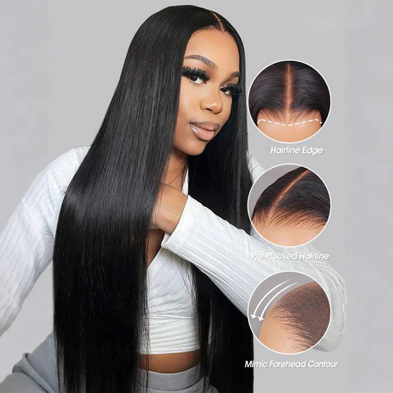 $129=26'' | 24H Fast Shipping Glueless Straight Lace Front Human Hair Wigs Flash Sale (Only For US Order) - Image 4