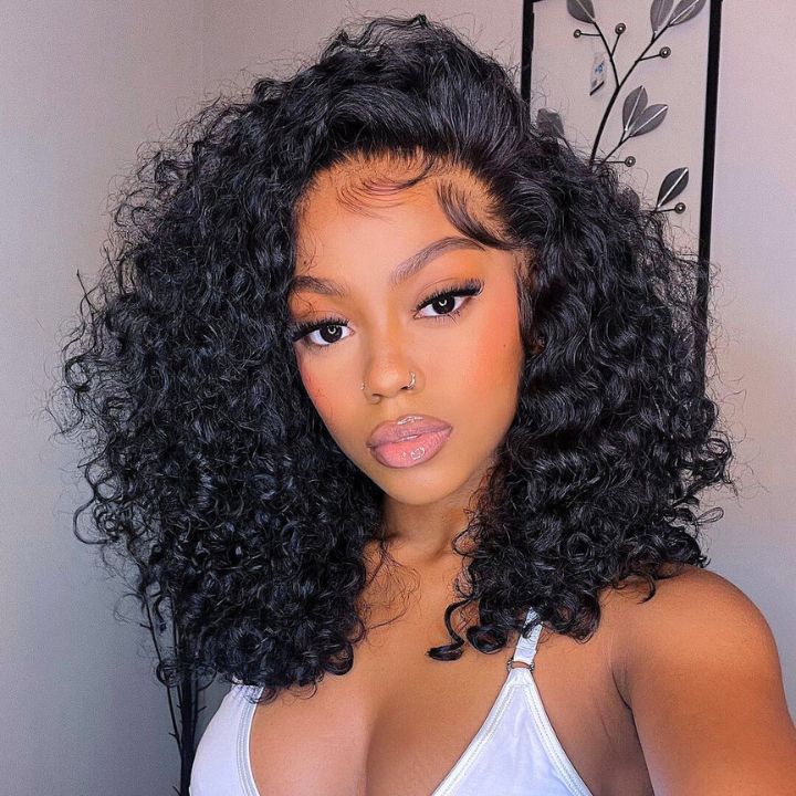 3 Wigs=$199 | 20''Body Wave Wig+14" Curly Bob Wig+10" Honey Blonde Bob Wig Flash Sale - Image 6