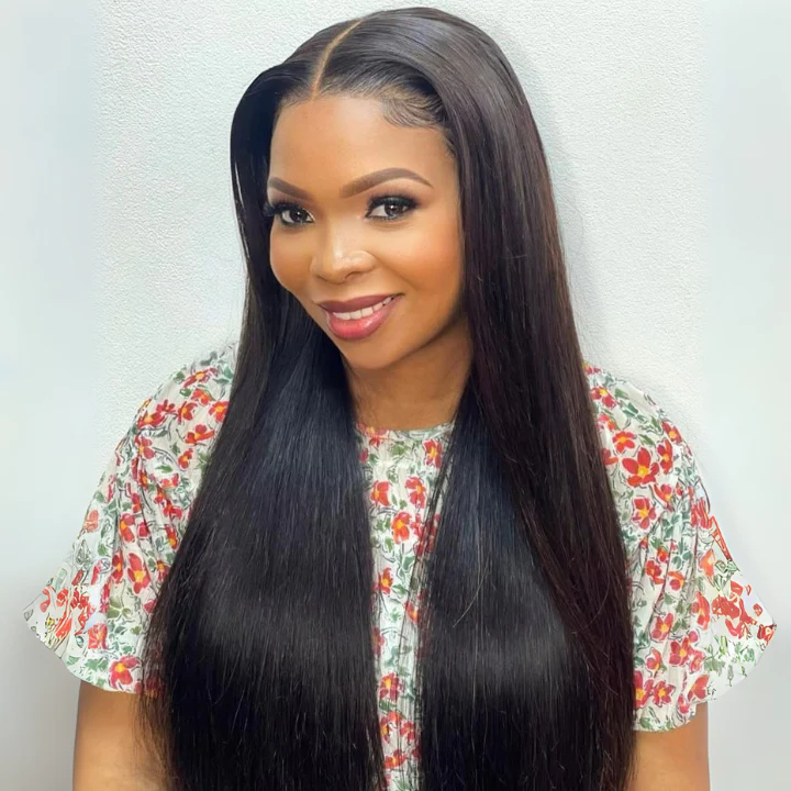Long Straight Hair Wigs 13x6 HD Lace Frontal Wig-Amanda Hair - Image 4