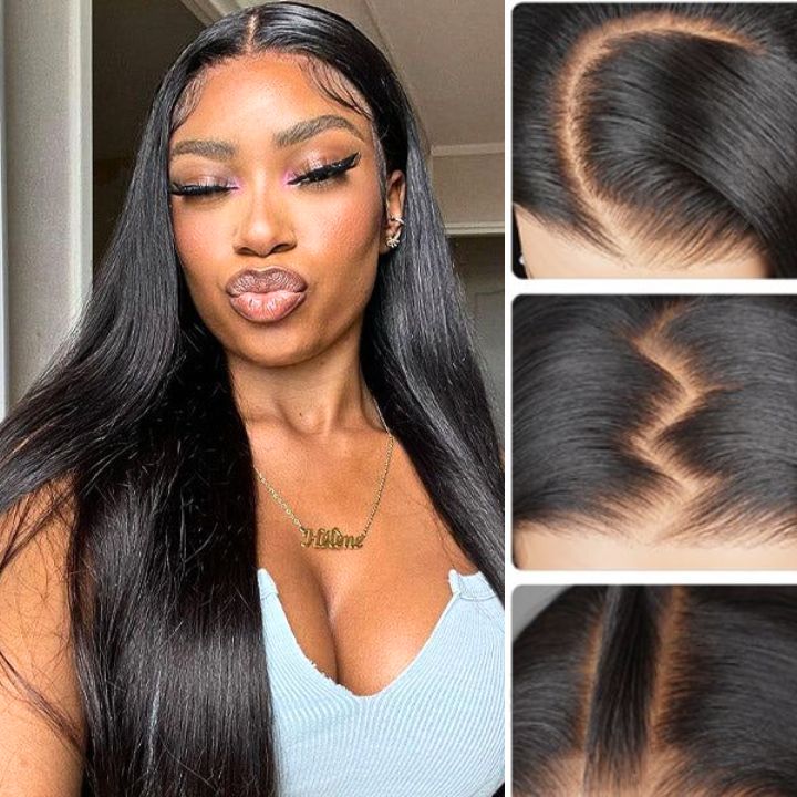 Long Straight Hair Wigs 13x6 HD Lace Frontal Wig-Amanda Hair - Image 5