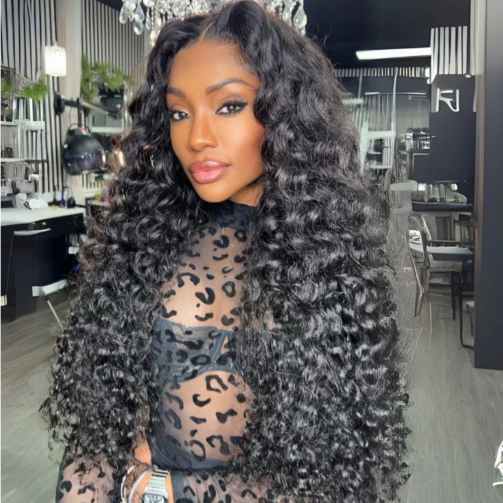 Add $30 for Extra Wig| Double Drawn Loose Wave 13x6 Clear Transparent Lace Frontal Wig 22"-26" Flash Sale - Image 5