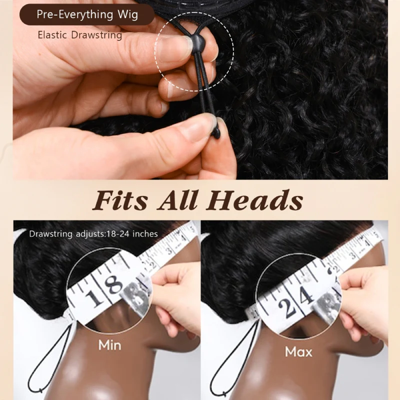 Honey Blonde Mix Brown Loose Wave Glueless 7x5 HD Lace Wig Pre Everything Lace Front Human Wigs - Image 8