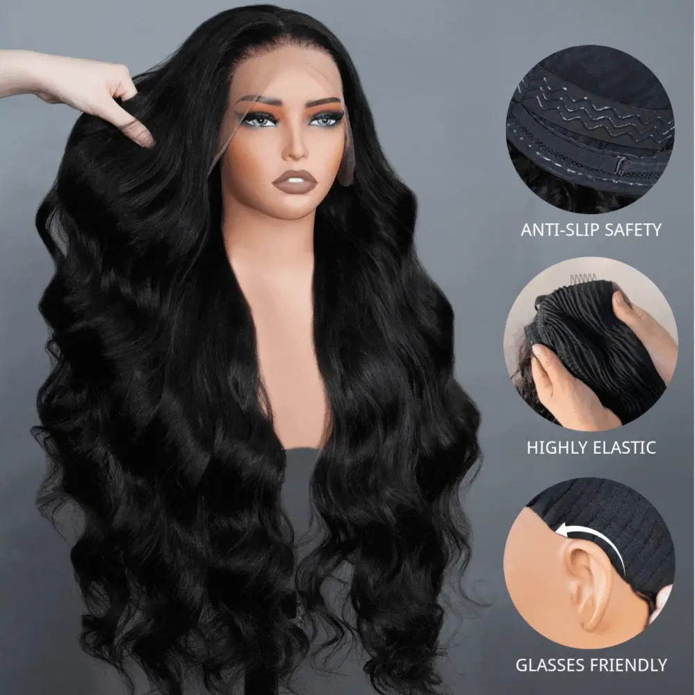 Bogo Flash Sale| 16" Afro Curly Lace Front Wig+16" Body Wave 6x4 Lace Closure Wig - Image 5