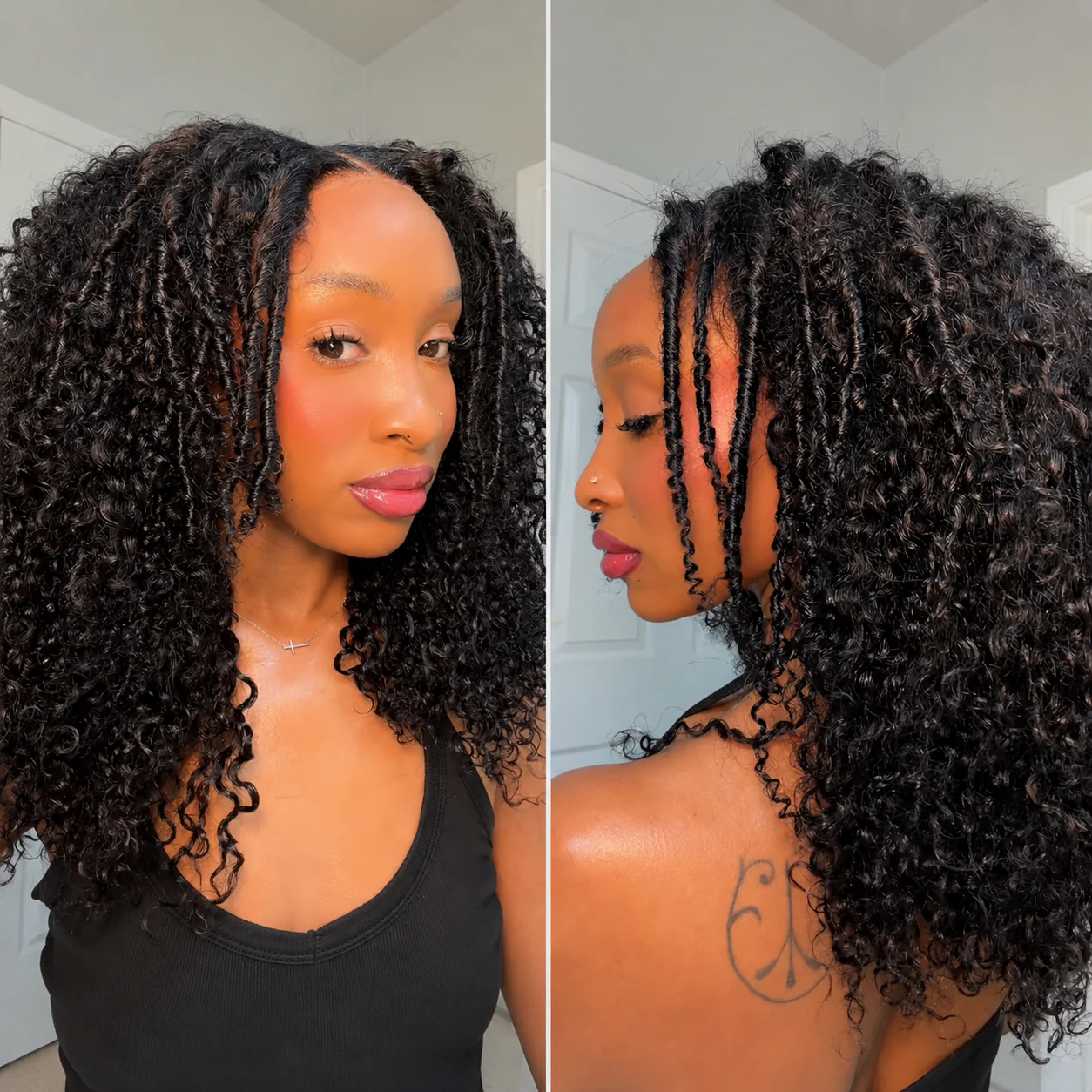 Amanda Glueless Bohemian Curly HD Lace Frontal Wig | Ready to Wear - Image 3