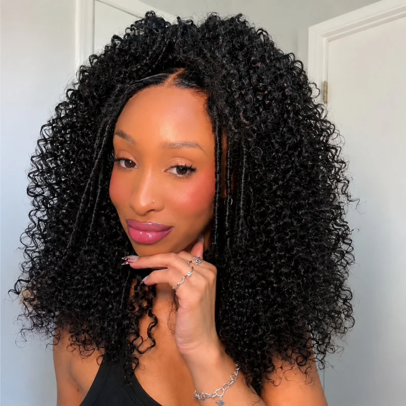 Amanda Glueless Bohemian Curly HD Lace Frontal Wig | Ready to Wear - Image 4